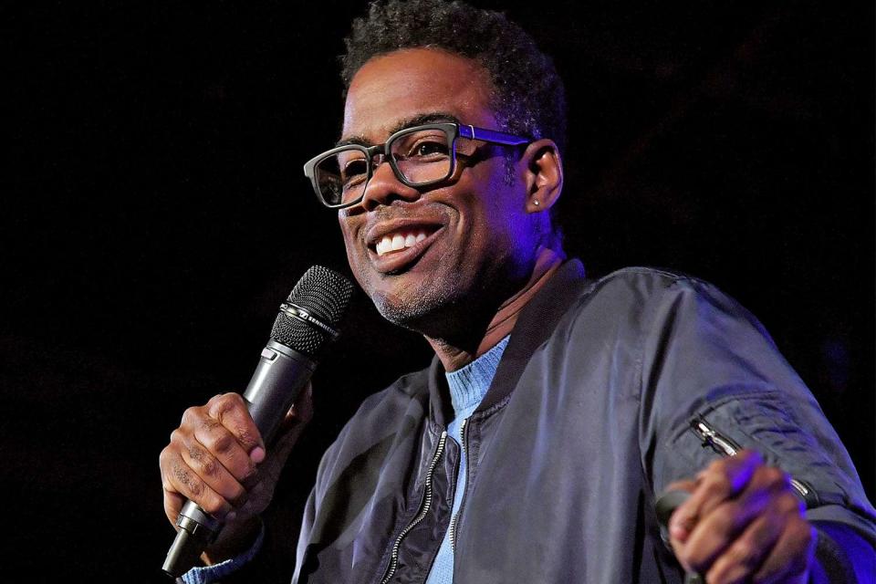 Chris Rock performs