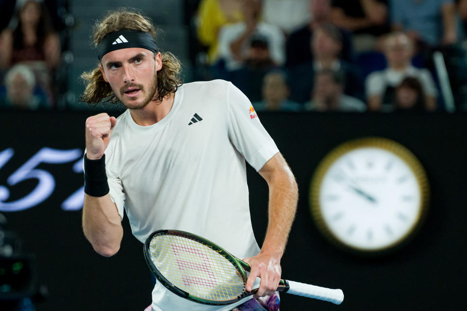 Stefanos Tsitsipas。(Photo by Andy Cheung/Getty Images)