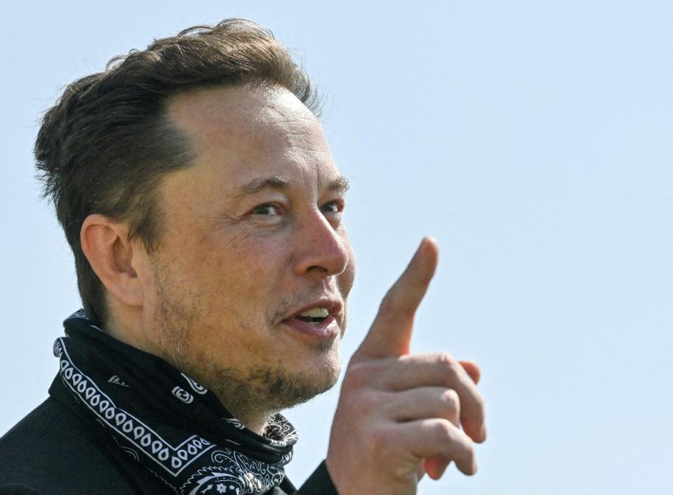 It comes after Musk previously praised Greta Thunberg, who had been involved in an online row with Tate before his arrest (REUTERS)