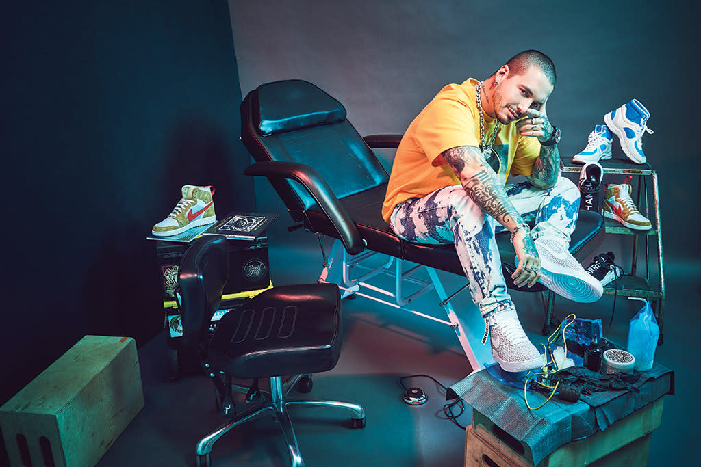 J Balvin Talks His Air Jordan Collab