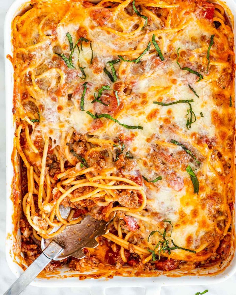 Baked Spaghetti Casserole