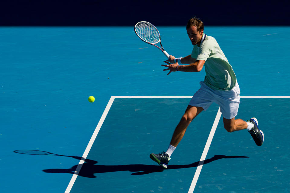 Daniil Medvedev at the Australian Open.