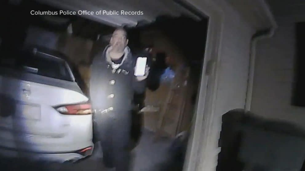 Adam Coy, the Ohio cop who fatally shot Andre Hill (pictured) while he was holding a cellphone, was fired Monday, Dec. 28, 2020, after a disciplinary hearing. 