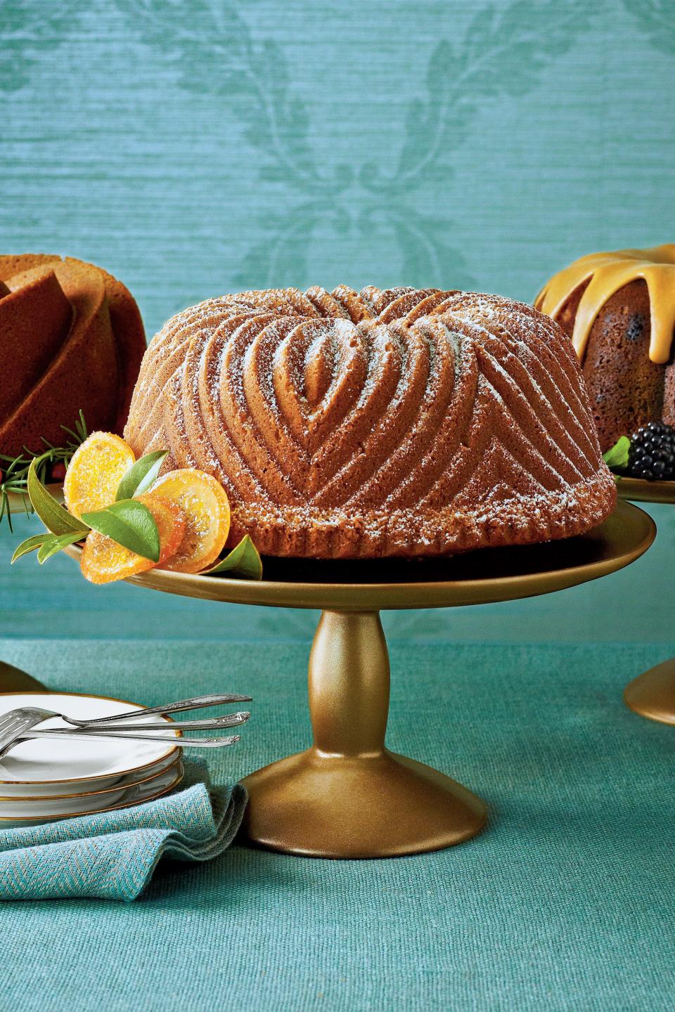 Brown Sugar-Bourbon Bundt