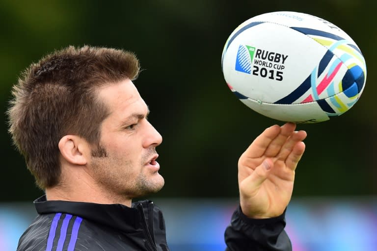 Richie McCaw will sit out the Rugby World Cup match against Tonga