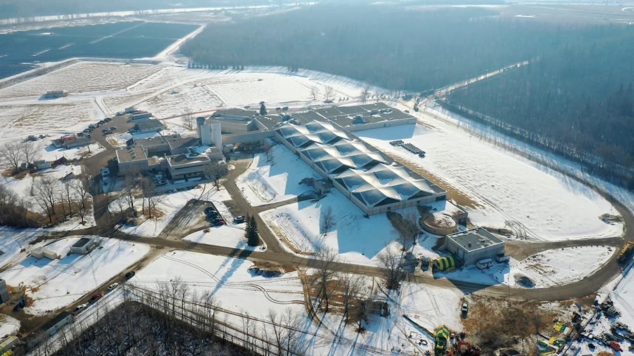 The E.L. Smith water treatment plant in southwest Edmonton was operating at full capacity by Feb. 2 after equipment malfunction was detected Jan. 29.  (David Bajer/CBC - image credit)