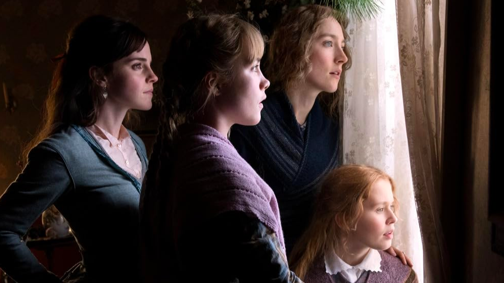 little women 2019 greta gerwig jo amy beth meg march looking out a window