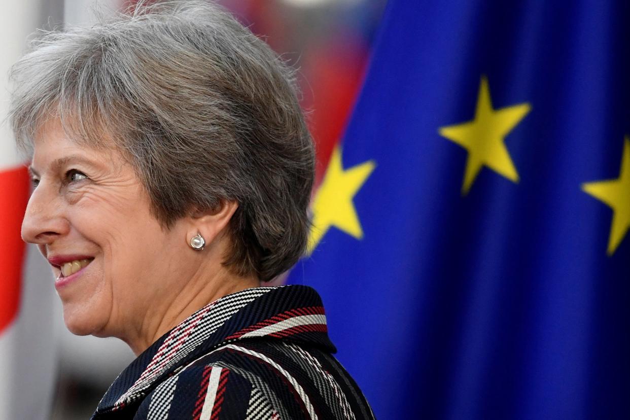 Theresa May is battling to secure a Brexit deal this week (Getty Images)