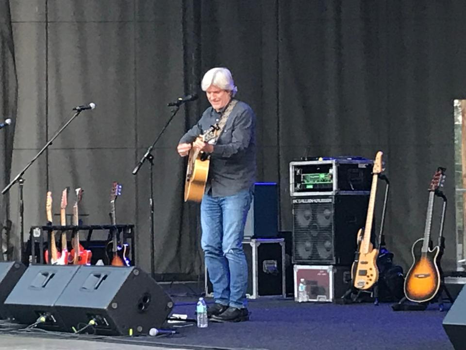 Bill Deasy entertaining at South Park Amphitheater.