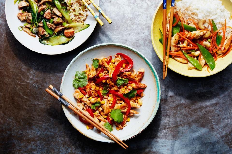 <h1 class="title">No Recipe Required Stir Fry HERO</h1><cite class="credit">Photo by Chelsea Kyle, Prop Styling by Sophie Strangio, Food Styling by Anna Stockwell</cite>