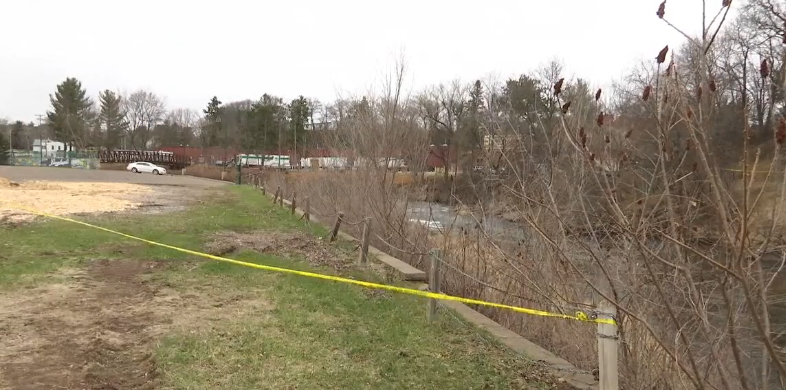 The area where Lily's body was found. 