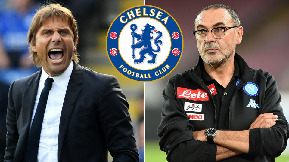 Antonio Conte’s days at Chelsea look numbered with Maurizio Sarri keen on the job.