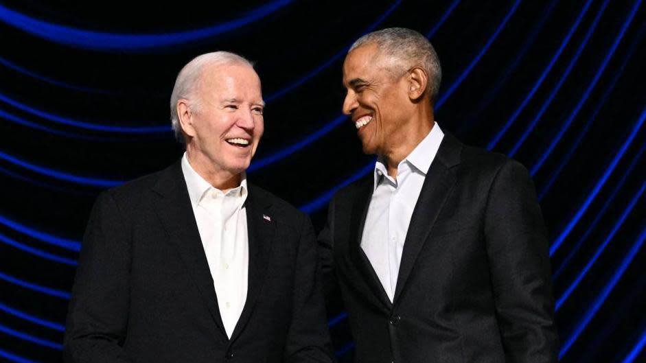 Biden y Obama