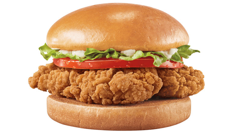 Dairy Queen chicken strip sandwich