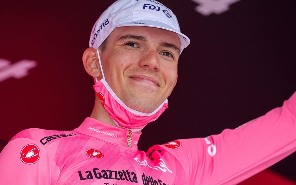 Attila Valter - Giro d'Italia 2021: Attila Valter holds lead for another day in the mountains - GETTY IMAGES