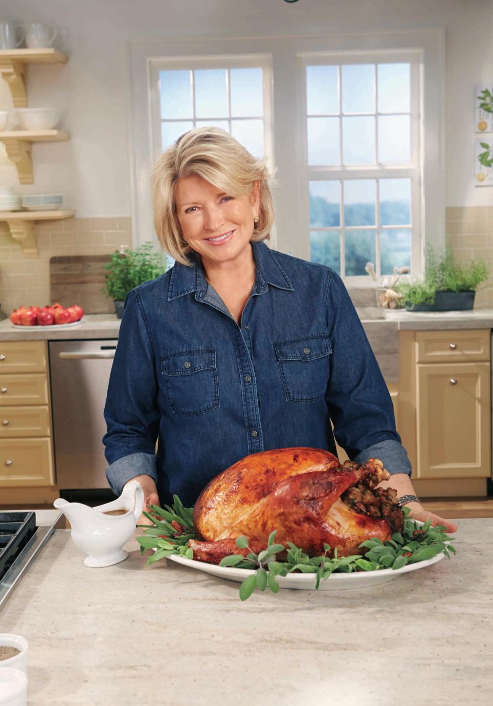 Nutley native Martha Stewart shares tips on holiday entertaining.