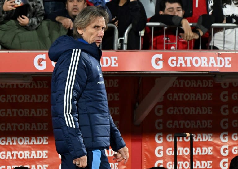 Ricardo Gareca durante el partido amistoso entre Chile y Paraguay, en el Estadio Nacional de Santiago, el 11 de junio de 2024 (RODRIGO ARANGUA)