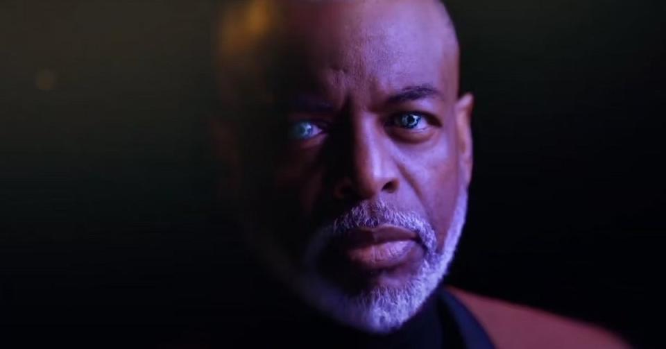 LeVar Burton as Geordi LaForge in Picard season three.