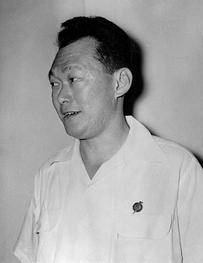 Lee Kuan Yew, 36, is the leader of People's Action Party. (AP Photo)