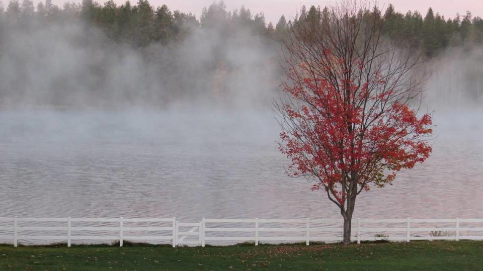 A view of Medical Lake, Wash.