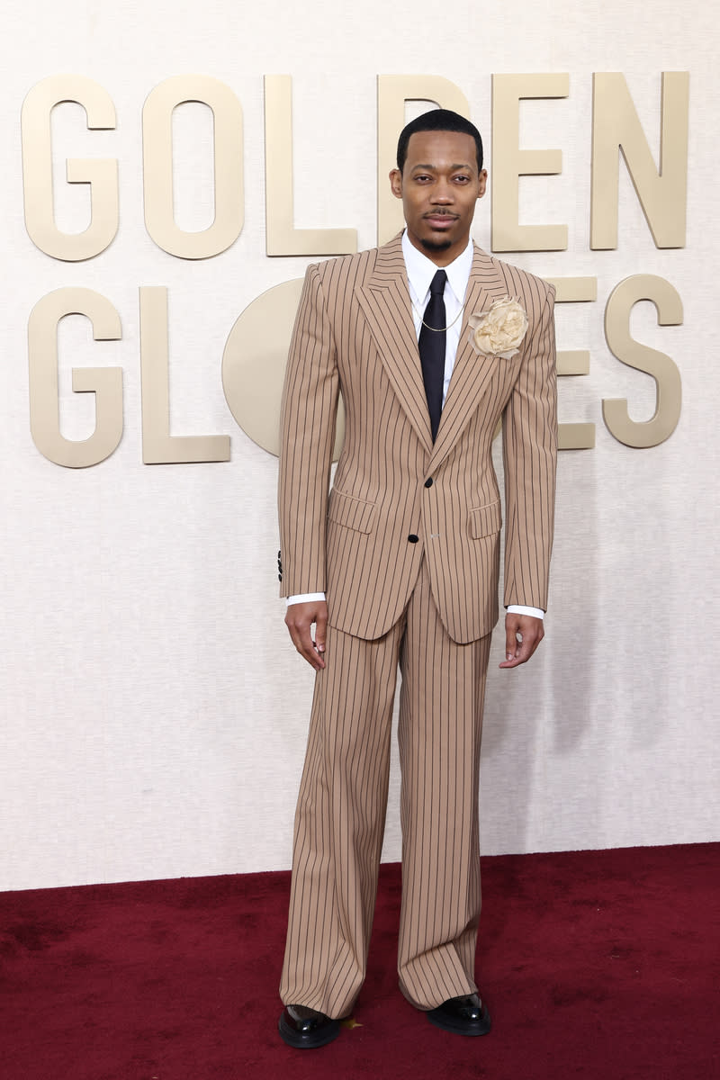 Tyler James Williams, Tyler James Williams photos, Tyler James Williams pictures, Golden Globes 2024