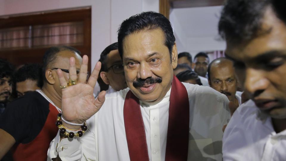 <p>Ranil Wickremesinghe is being replaced by his former nemesis Mahinda Rajapaksa.</p>