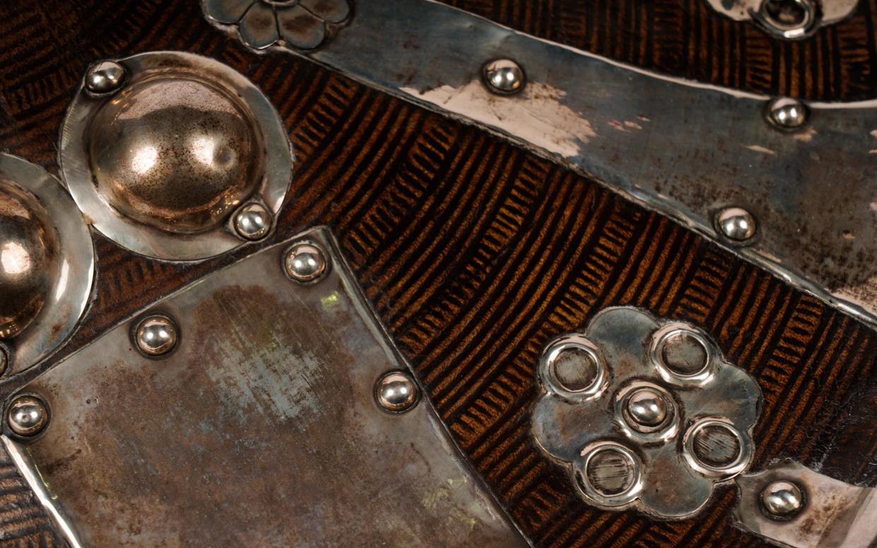 The engraved Abyssinian shield was among thousands of artefacts looted at the Battle of Magdala in 1868