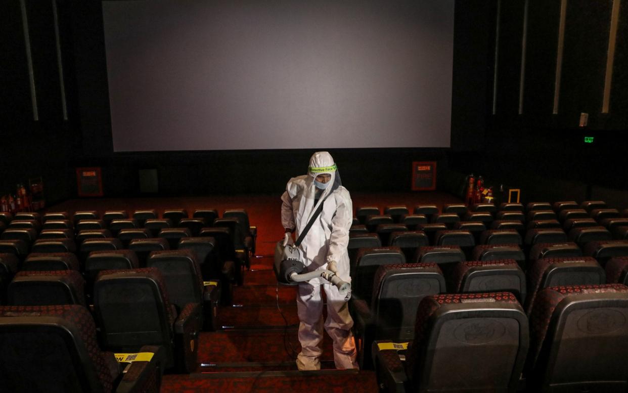 Cinemas across Britain will once again close their doors from Thursday, thanks to lockdown rules - EPA-EFE/Shutterstock