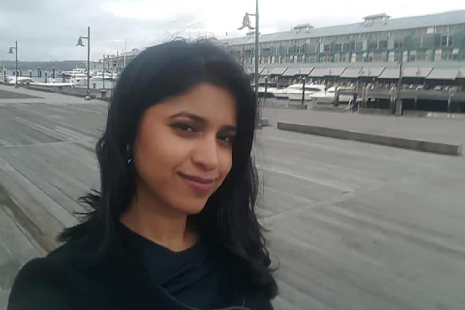 A selfie of Sydney dentist Preethi Reddy. Source: AAP