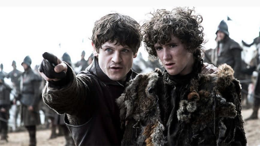 Rickon and Ramsay. Photo: GOT