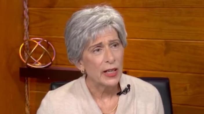Professor Amy Wax (above) is known for making racist and xenophobic remarks, and she’s earning criticism for her latest statements on Tucker Carlson’s Fox News show. (Screenshot: Fox News Channel)