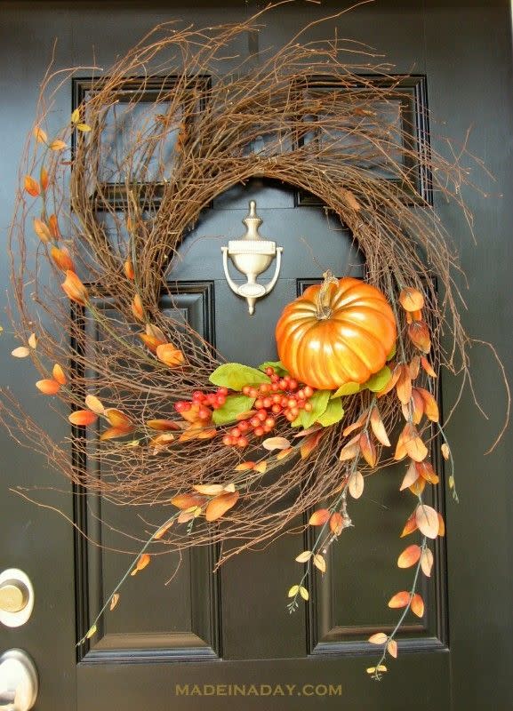 Autumn Wispy Wreath