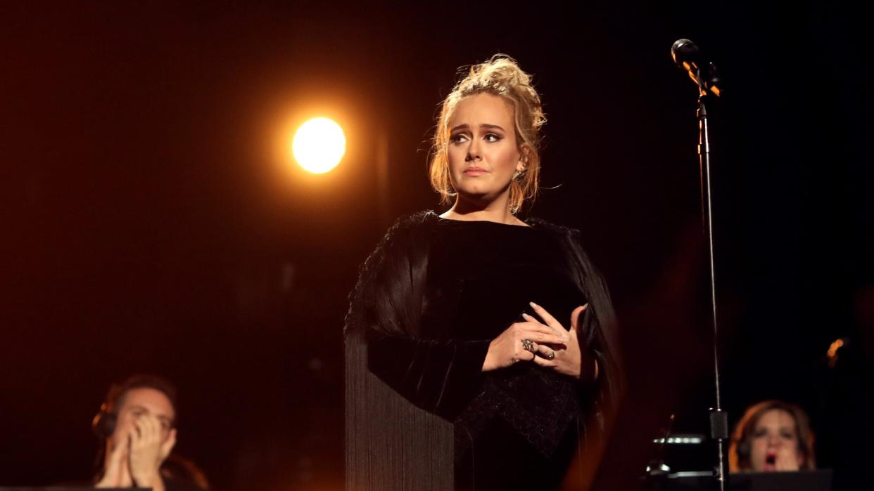  Adele shared some shock health news with fans this weekend, after 'collapsing' backstage  