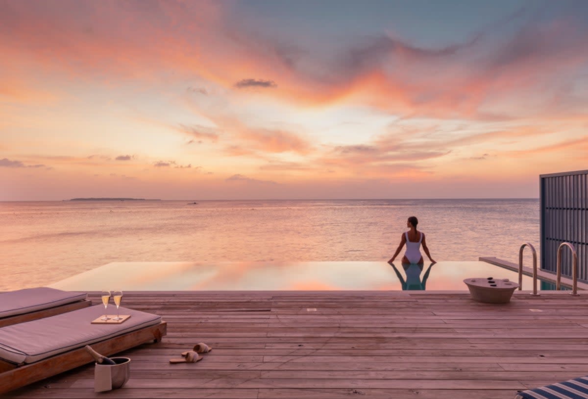 Indulge in yoga and meditation at this luxury resort (Amilla Maldives Resort)