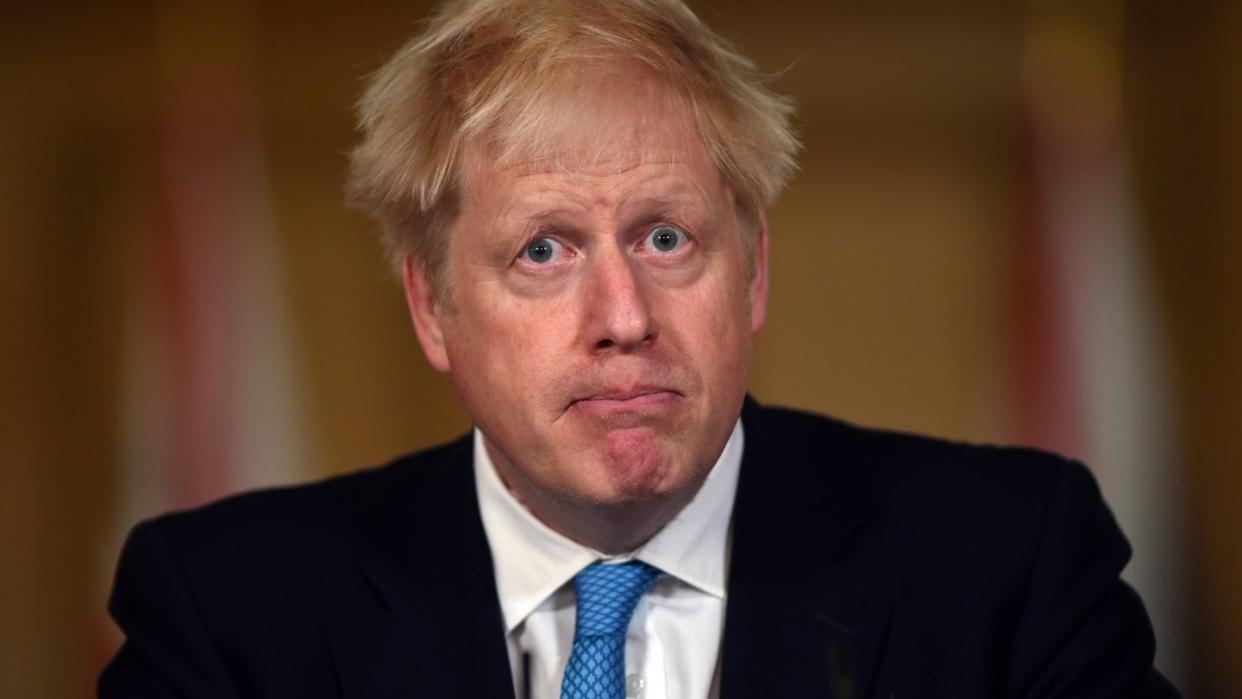 Stimmt sein Land auf einen harten Bruch ohne Vertrag mit der Europäischen Union am 1. Januar ein: Der britische Premierminister Boris Johnson.