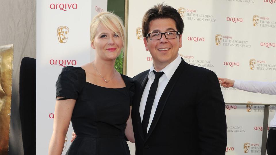 Michael Mcintyre with His Wife Kitty atBafta Television Awards - 27 May 2012