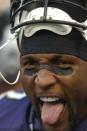 BALTIMORE - AUGUST 13: Ray Lewis #52 of the Baltimore Ravens waits to get into the game against the Philadelphia Eagles on August 13, 2007 at M&T Bank Stadium in Baltimore, Maryland. (Photo by G Fiume/Getty Images)