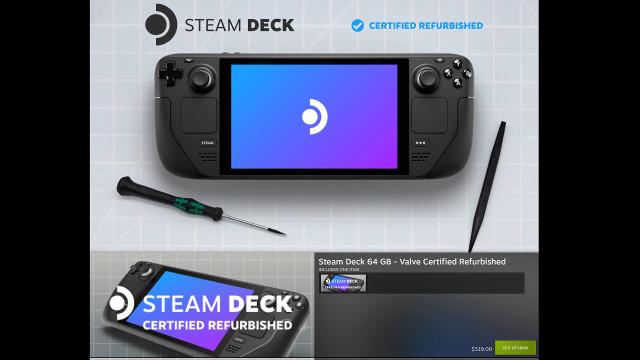 Refurbished Steam Decks are official: here's how to buy one