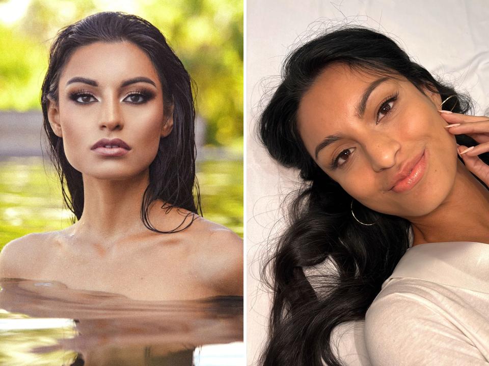 Miss Arizona Isabel Ticlo during her makeup-free photoshoot.