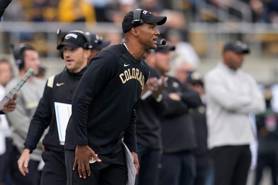 Can Karl Dorrell's Colorado Buffaloes beat the TCU Horned Frogs in their Week 1 college football game on Friday?