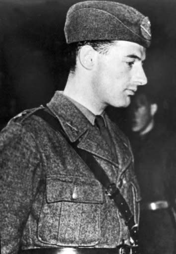 Undated file photo of Swedish diplomat and World War II hero Raoul Wallenberg. Sweden and several other countries have celebrated 100 years since the birth of Wallenberg, who saved tens of thousands of Hungarian Jews from the Holocaust