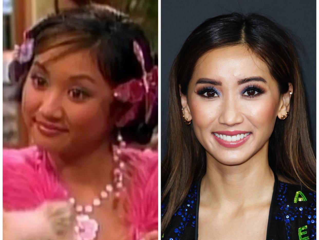 Brenda Song Suite Life and present day side by side