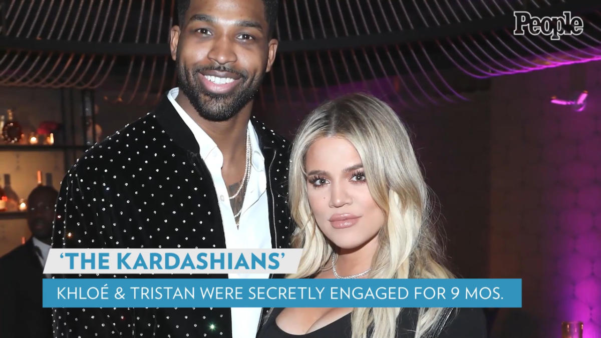 Khloé Kardashian Was Secretly Engaged To Tristan Thompson For 9 Months