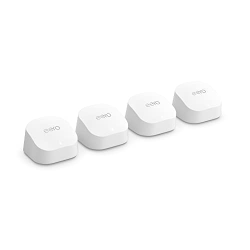 Amazon eero 6+ mesh Wi-Fi system | Fast and reliable gigabit speeds | connect 75+ devices | Cov…