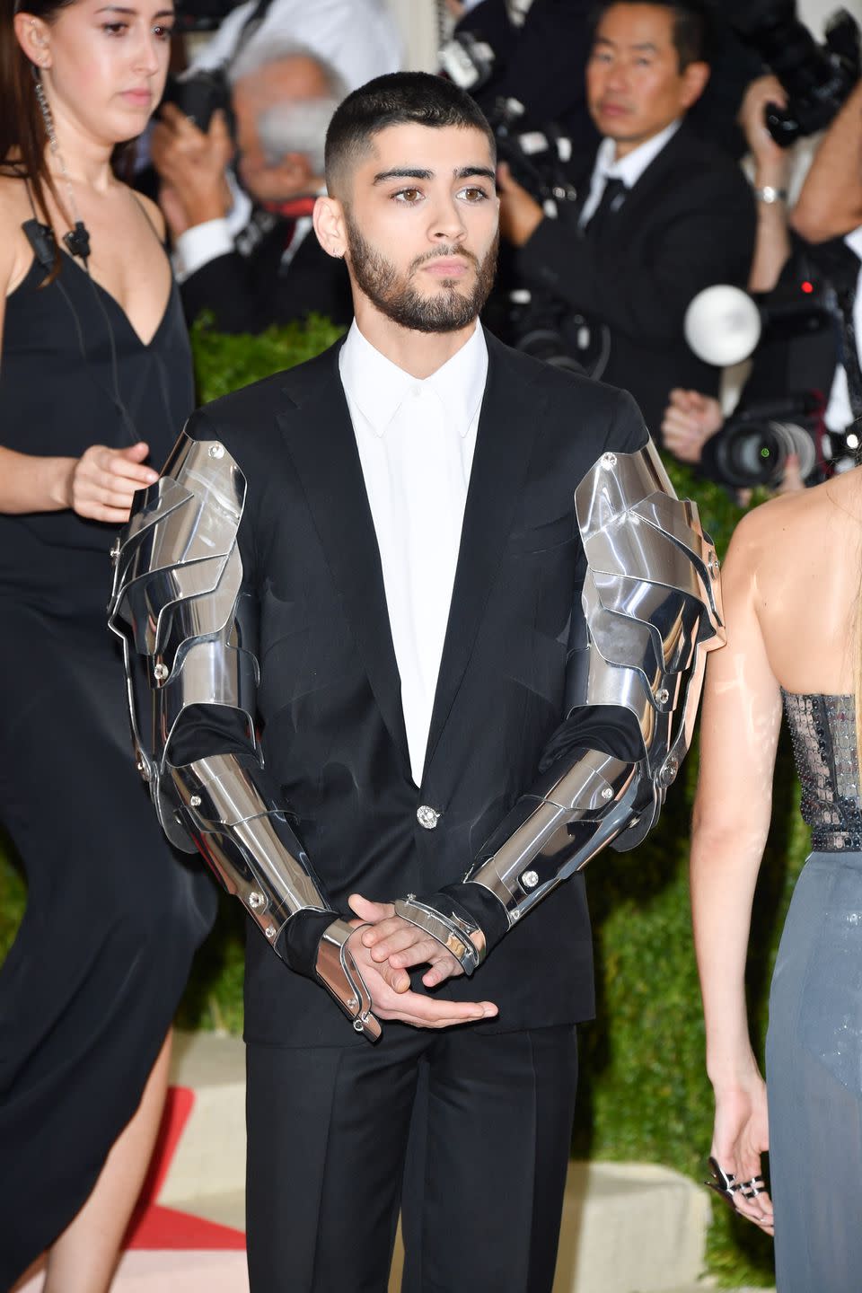 <p>Zayn attended the Gala in 2016 alongside girlfriend Gigi Hadid, who has attended the Met numerous times, but has since slammed the event as "self indulgent" in <a rel="nofollow noopener" href="https://www.gq.com/story/zayn-malik-cover-profile-2018" target="_blank" data-ylk="slk:GQ;elm:context_link;itc:0;sec:content-canvas" class="link ">GQ</a>. He commented:</p><p>"The Met Gala is not necessarily anything that I ever knew about or was about. But my [former] stylist... would say to me, 'This is really good for you to do.' And no matter how strong you are mentally, you can always be swayed to do certain things. Now, it's not something I would go to. I'd rather be sitting at my house, doing something productive, than dressing up in really expensive clothes and being photographed on a red carpet.... To do the self-indulgent "Look at me, I'm amazing" thing on the red carpet, it's not me."</p>