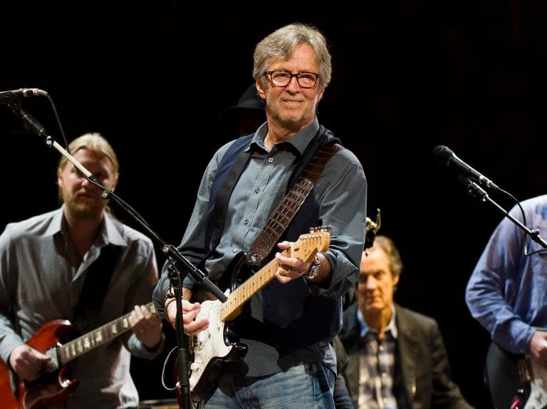 Eric Clapton tocará en la Argentina el 20 de septiembre (Imagen de archivo)