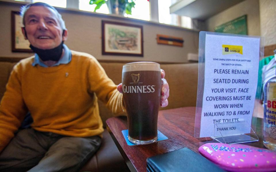 Irish pub - PAUL FAITH/AFP