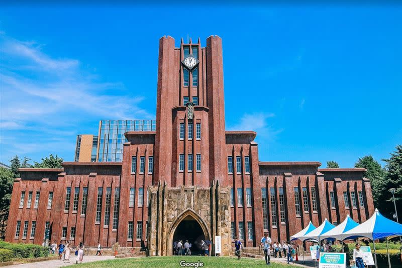 日本第一學府東京大學。（圖／翻攝自Google Map）