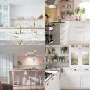 <p><strong>When it comes to timeless design schemes in the home, a white kitchen could arguably top the list. A white <a href="https://www.housebeautiful.com/uk/decorate/kitchen/g423/best-kitchen-design-trends/" rel="nofollow noopener" target="_blank" data-ylk="slk:kitchen;elm:context_link;itc:0;sec:content-canvas" class="link ">kitchen</a> can be simple and <a href="https://www.housebeautiful.com/uk/decorate/home-office/news/a3397/minimalist-office-desk-space-pinterest/" rel="nofollow noopener" target="_blank" data-ylk="slk:minimalist;elm:context_link;itc:0;sec:content-canvas" class="link ">minimalist</a>, decadent and luxurious, or charming and rustic – the possibilities are endless when you start with such a versatile base. </strong><br></p><p>Minimalists are spoilt for choice with sleek, handless white cabinets, the perennially popular subway tile, and a smattering of Scandi-inspired <a href="https://www.housebeautiful.com/uk/house-beautiful-collections/g36913062/homebase-furniture-accessories/" rel="nofollow noopener" target="_blank" data-ylk="slk:accessories;elm:context_link;itc:0;sec:content-canvas" class="link ">accessories</a>. Those with more decadent tastes can add classic marble countertops, brass accents, and interesting architectural detailing like decorative moulding and reeded glass. A country kitchen meanwhile can take off-white shaker cabinetry, charming, mismatched accessories, and an abundance of natural wood.</p><p><a href="https://www.housebeautiful.com/uk/decorate/looks/a36342821/white-paint/" rel="nofollow noopener" target="_blank" data-ylk="slk:White;elm:context_link;itc:0;sec:content-canvas" class="link ">White</a> is a gift when it comes to creating a complementary <a href="https://www.housebeautiful.com/uk/decorate/looks/g37289366/colour-combinations/" rel="nofollow noopener" target="_blank" data-ylk="slk:colour palette;elm:context_link;itc:0;sec:content-canvas" class="link ">colour palette</a>, at home amongst other soft neutrals, as a clean contrast to jewel tones, or in a dramatic monochromatic paring. And of course, the classic grey and white <a href="https://www.housebeautiful.com/uk/house-beautiful-collections/a34902859/homebase-kitchens-house-beautiful-range/" rel="nofollow noopener" target="_blank" data-ylk="slk:kitchen;elm:context_link;itc:0;sec:content-canvas" class="link ">kitchen</a> is almost impossible to get wrong. </p><p>Read on for 22 white kitchen ideas to inspire your next home update. </p>