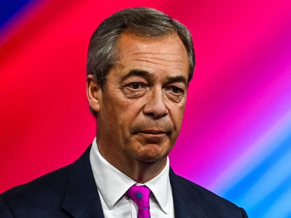 Former UKIP and Brexit Party leader Nigel Farage (AFP via Getty Images)